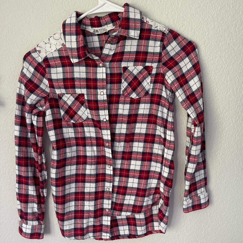Girl Plad Flannel